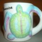 Sea Turtle ceramic coffee mug Jamaica FREE SHIP