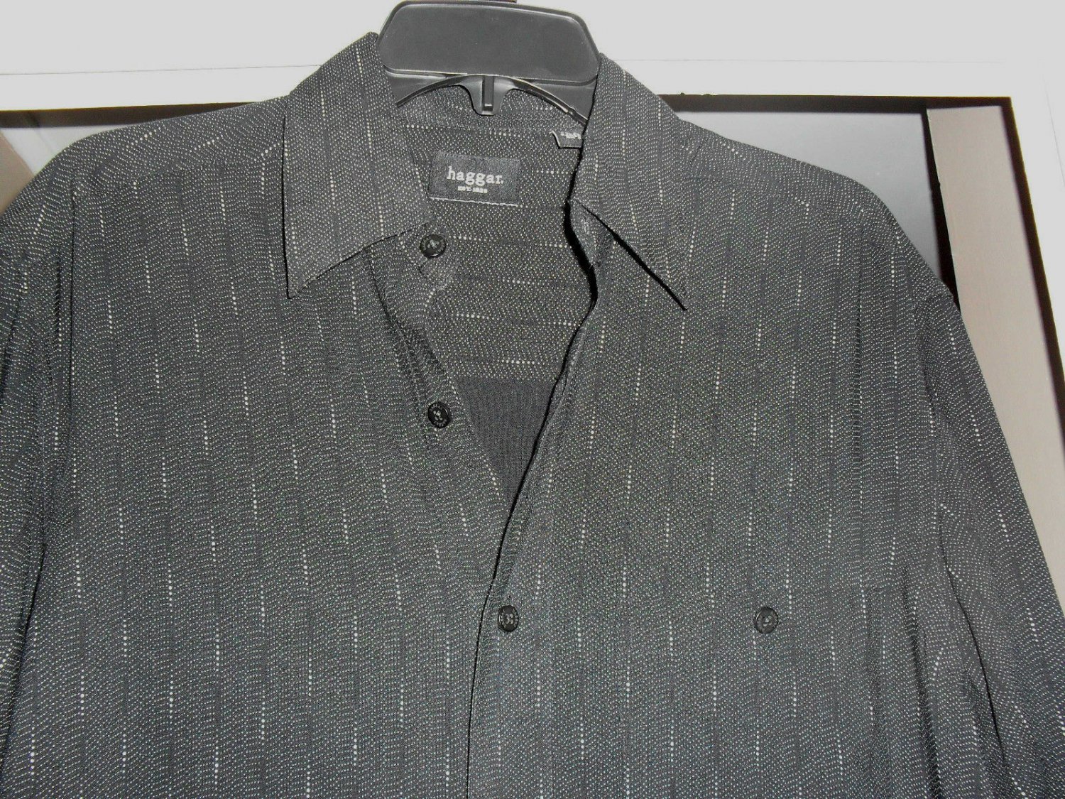 black mens dress shirt