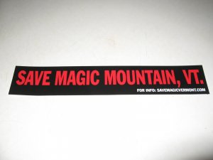 3 Save Magic Mountain Stickers