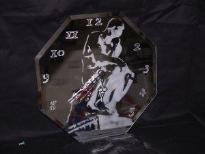 Thinker clock