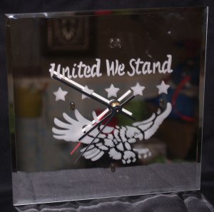 Eagle clock