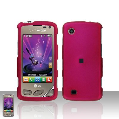 Pink Case Cover Snap on Protector for LG Chocolate Touch VX8575