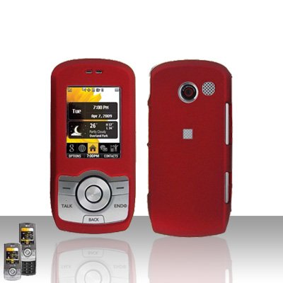 Red Case Cover Snap on Protector for LG Lyric MT375