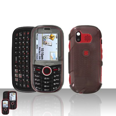 Smoke Cover Case Snap on Protector for Samsung Intensity U450