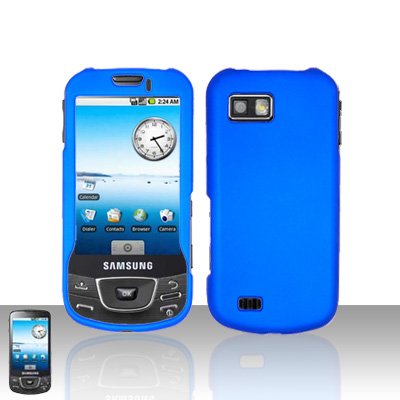 Blue Cover Case Snap on Protector for Samsung Galaxy i7500