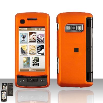 Orange Cover Case Snap on Protector for LG enV TOUCH VX11000