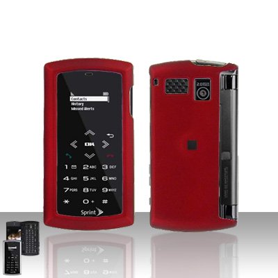 Sanyo Incognito 6760 Red Cover Case Snap on Protector