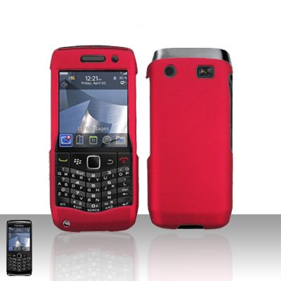 Blackberry Pearl 3G 9100 Red Cover Case Snap on Protector
