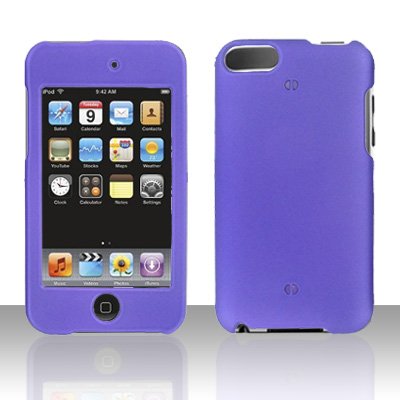 Purple Hard Snap on Case Cover for Apple iPod Touch 2 Touch 3