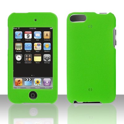 Neon Green Hard Snap on Case Cover for Apple iPod Touch 2 Touch 3
