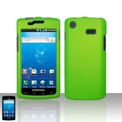 Samsung Captivate i897 Neon Green Case Cover Snap on Protector