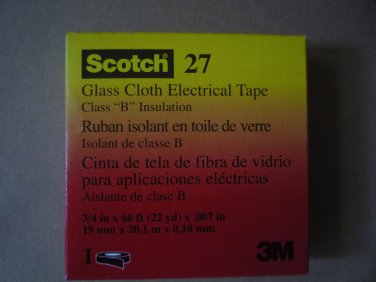 Scotch Tape 27 3/4 inch x 66 ft Electrical tape