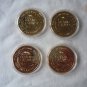 Grand Casino 1997-1998 Wildlife series IV collector coin set Mille Lacs Hinkley