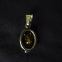 Vintage Sterling 925 Amber pendant