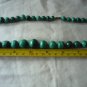 Vintage Malachite bead necklace and bracelet