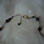 Onyx and sterling silver 925 necklace