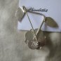 Vintage 980 silver Rose pin brooch Mexico