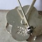 Vintage 980 silver Rose pin brooch Mexico