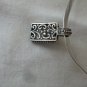 Silpada 925 silver collar necklace, Abalone FAS 925 pendant