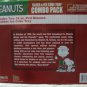 Peanuts glass & ice cube tray combo pack