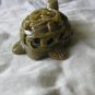 Carved Soap Stone Filigree Turtle