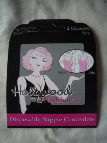 Hollywood No Shows Disposable Nipple concealers 5pairs