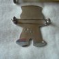Vintage Nurse pin brooch silver 925 EFS Mexico