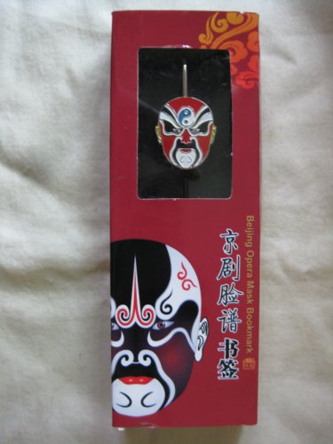 Beijing Opera mask bookmark