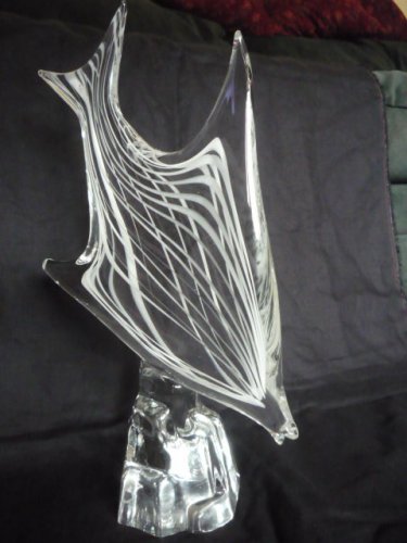 Licio Zanetti large art glass angel fish