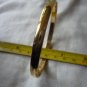 Monet goldtone bangle