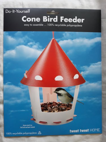 Tweet tweet home cone bird feeder