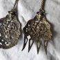 Vintage Montagnani Brass Salad Set Fork & Spoon Italy