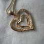 Michael Anthony gold over sterling silver 925 diamond heart necklace
