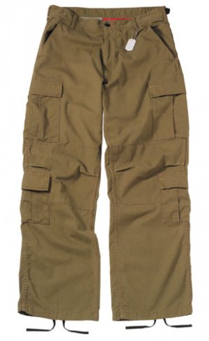 2886 ULTRA FORCE RUSSET BROWN VINTAGE PARATROOPER FATIGUES LARGE