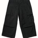 8354 ULTRA FORCE BLACK CAPRI PANTS 4XL