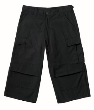 8354 ULTRA FORCE BLACK CAPRI PANTS 4XL