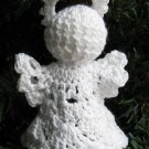 Crochet Angel Christmas Ornament Shell 1-4 Handmade by 1733 Shoppe