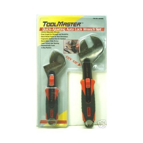 Wrenches 2 Pk Adjustable Slide Wrenches 8`` & 10``