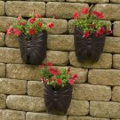 Planter LARGE Butterfly Metal Wall Planter 3pk