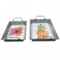 Serving Tray Set 2 PC,Tray,Bar,Kitchen,Platter,Trays