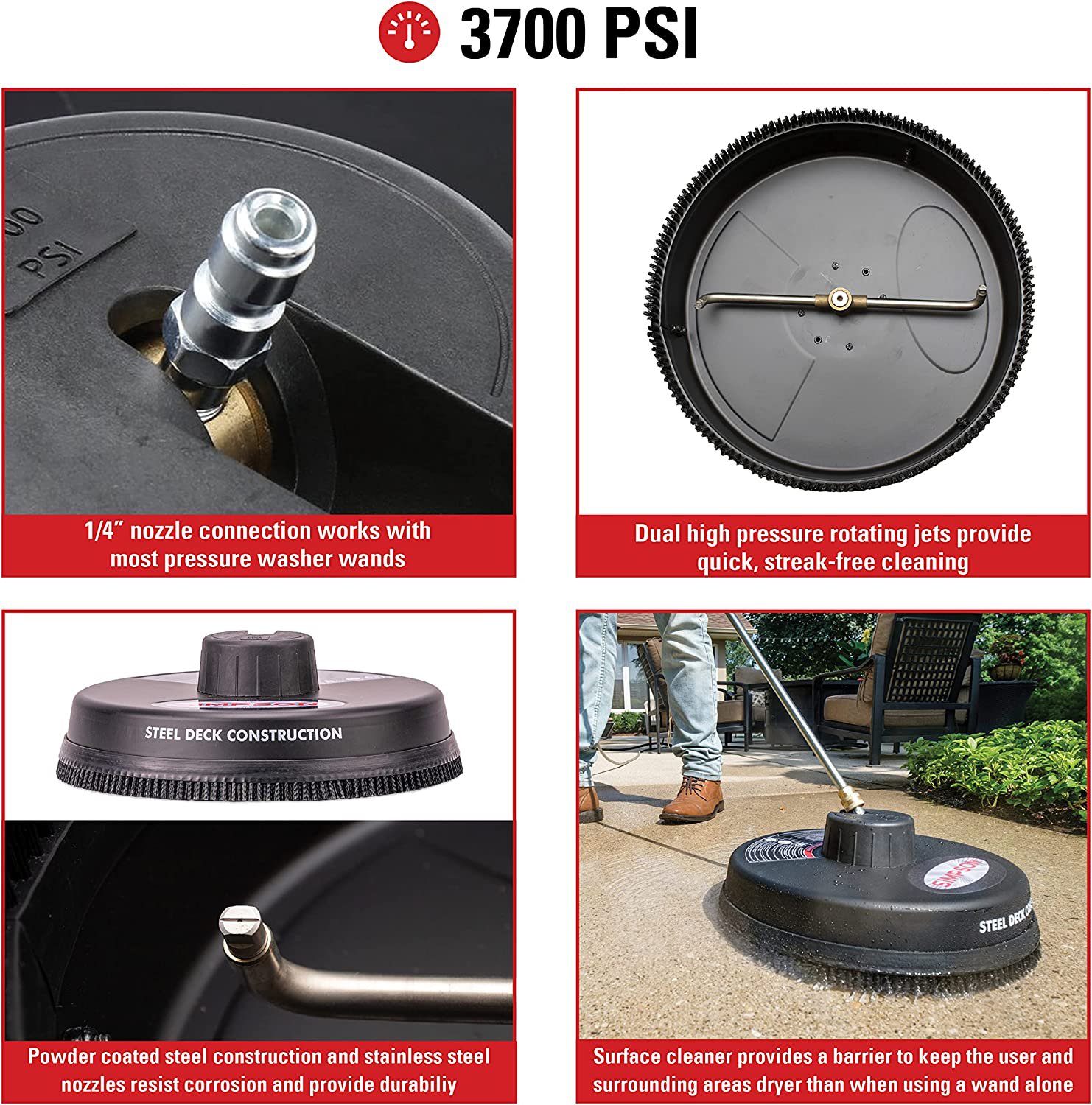 Simpson Pressure Surface Cleaner Kit