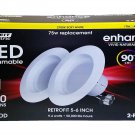 FEIT LED Dimmable   2 PACK