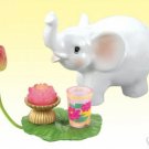 Re-ment Dollhouse Miniature Buddhism Elephant Lily RARE ** Free Shipping