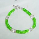 PERIDOT CRYSTAL BRACELET