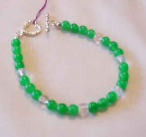 TSAVORITE GARNET BRACELET