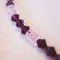 PURPLE SWAROVSKI CRYSTAL BRACELET