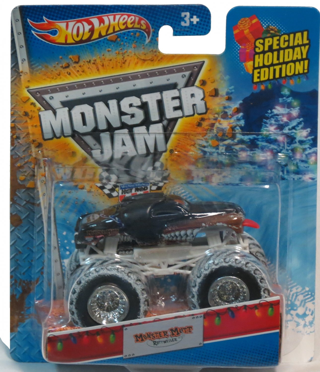 Hot Wheels Monster Jam Scale 1:64 Monster Mutt Rottweiler Special ...