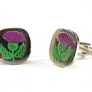 SCOTTISH THISTLE - CUFF LINKS