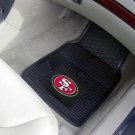 SAN FRANCISCO 49ERS CAR MATS TRUCK GAME RUG FREE SHIP