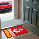 KANSAS CITY CHIEFS NFL UNIFORM MAT JERSEY RUG FREE SHIP